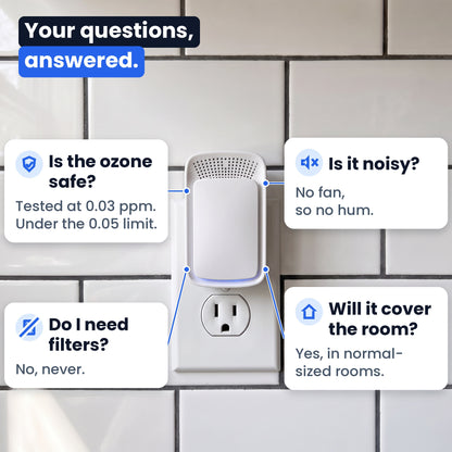 IonHalo questions answered: ozone, filters, noise, room size